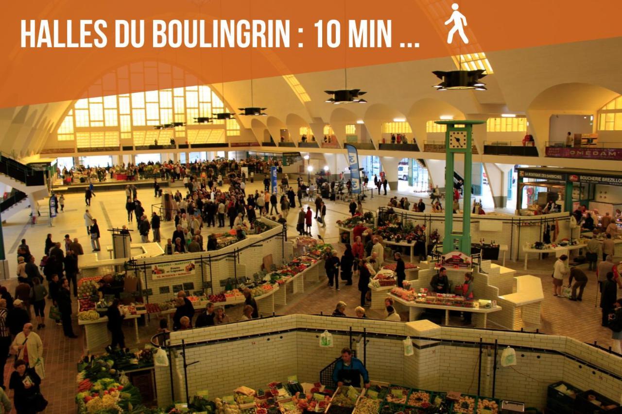 Explorereims- Hollywood Glamour Proche Gare/Centre Екстер'єр фото